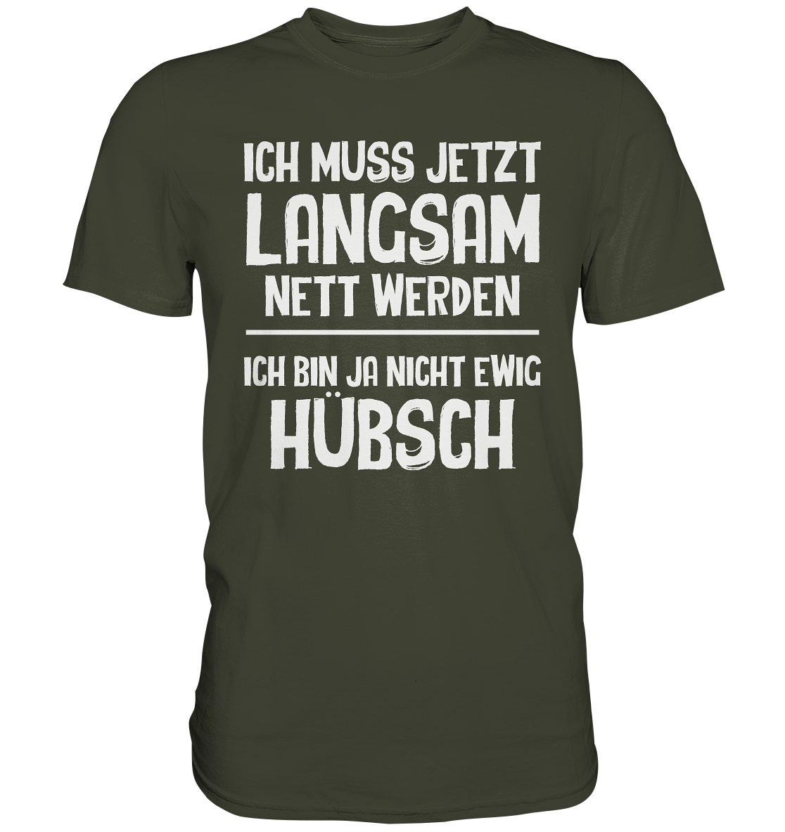 Nett werden - Premium Shirt