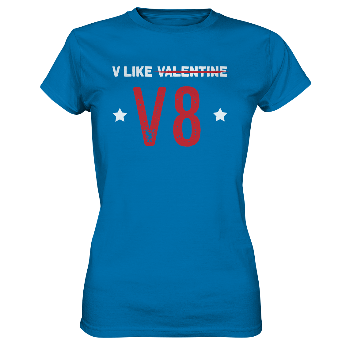 V like V8 - Ladies Premium Shirt