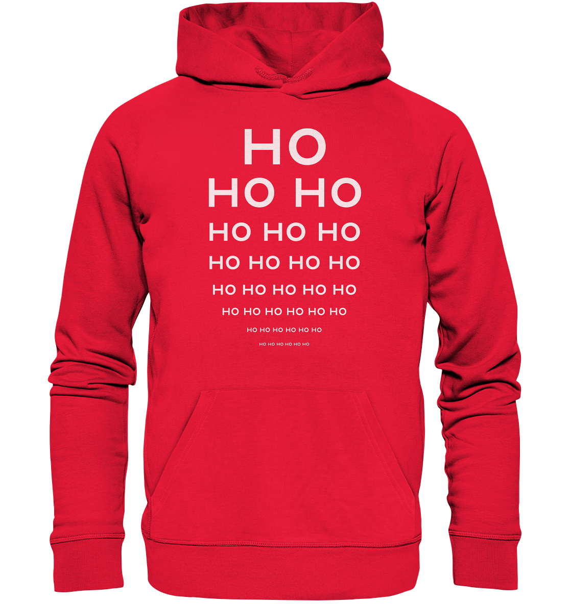 HO HO HO Weihnachtslook für Nerds - Premium Unisex Hoodie