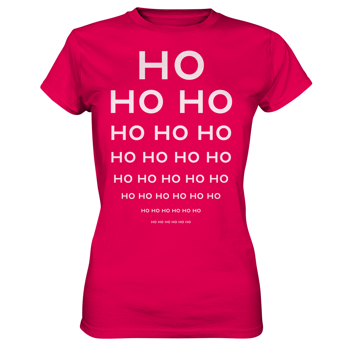 Ho Ho Ho  - Ladies Premium Shirt